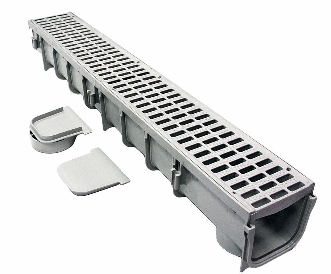 NDS 5" Pro Series Channel Drain Kit
