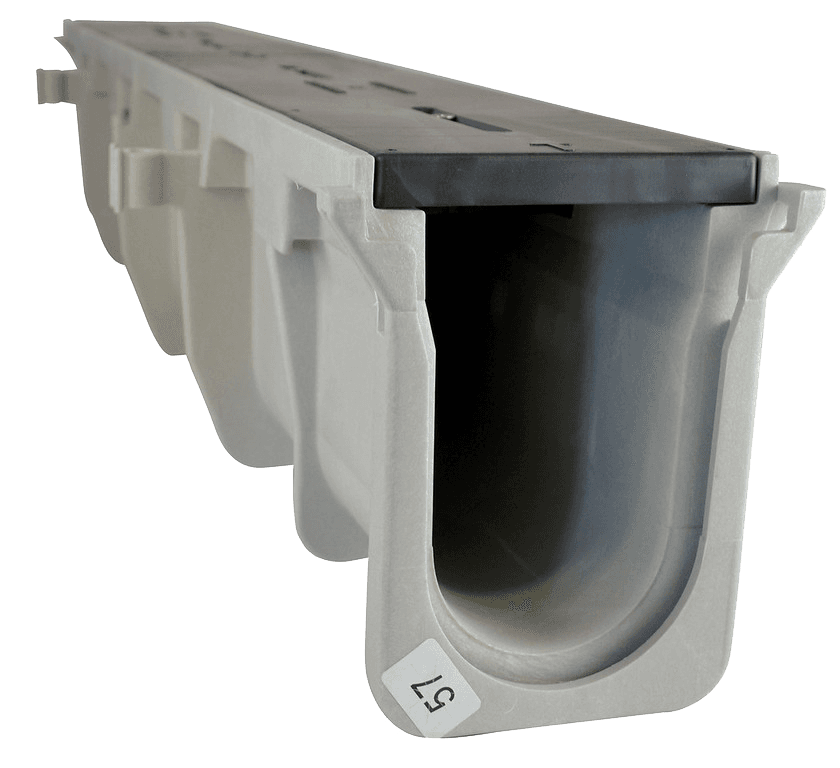 7.36" Deep Neutral Dura Slope Channel Drain
